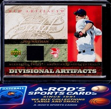 2007 Upper Deck Artifacts * Joe Nathan * Card #DA-JN * RELIC