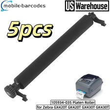 5pcs 105934-035 Kit Platen Roller for Zebra GX420T GK420T GX430T GK430T Printer