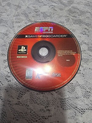ESPN X Games ProBoarder (Sony PlayStation 1, 1999) PS1
