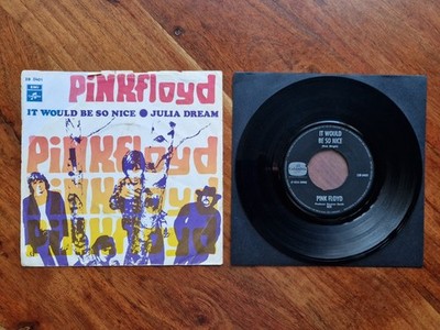 Pink Floyd Single 7'' Vinyl - Columbia   DB 8401 - NL 1968 - It Would Be So Nice