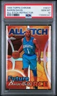 1999 Topps Chrome BARON DAVIS All-Etch Refractor PSA 10 Pop 1 Gem Very Rare