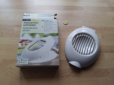 Mozzarellaschneider Tchibo TCM Weiß Käseschneider Cheese Slicer Eierschneider