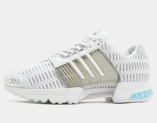 Adidas Climacool 1 Trainers White/Aqua-ALL SIZES Sneakers-Genuine-JR6385