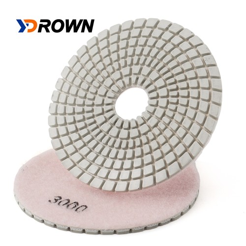Tamponi lucidanti diamantati 4" 2 pezzi premium per dischi abrasivi artificiali al quarzo - Foto 31 di 32