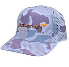 McLaren F 1 Team Pro-Model Multi-Color CAMO Performance Cap. Sturdy 6-Panel.