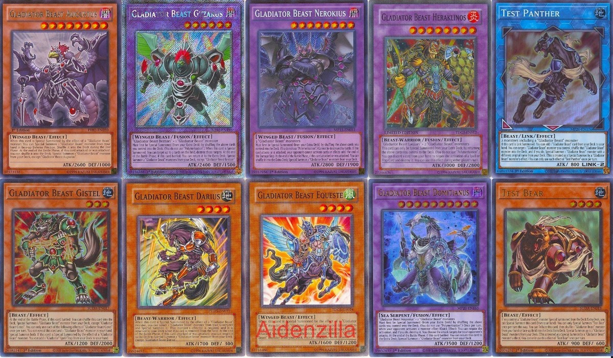 yugioh strong genesys gladiator beast decks Amazon.com: Yu-Gi-Oh! - Gladiator Beast Equeste (TDGS-EN024) - The Duelist  Genesis - Unlimited Edition