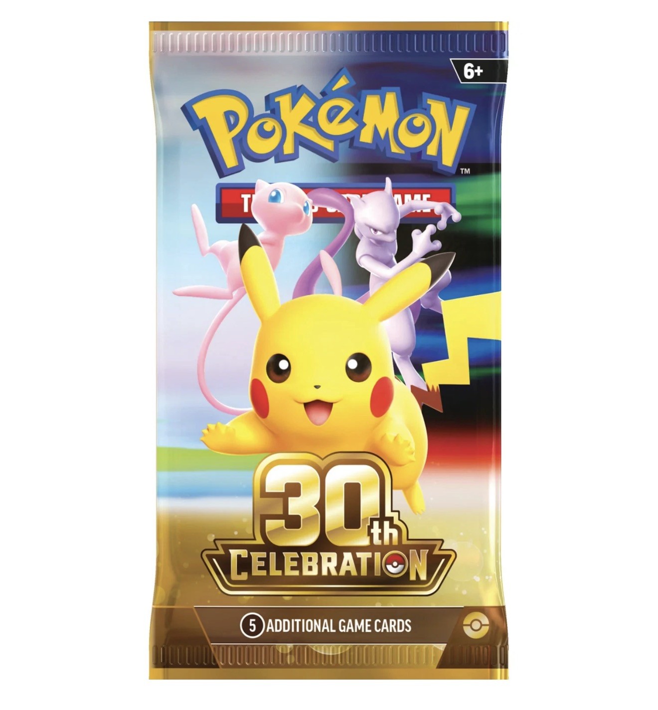 1 x Pokemon TCG 30th CELEBRATIONS Booster Pack New & SEALED 