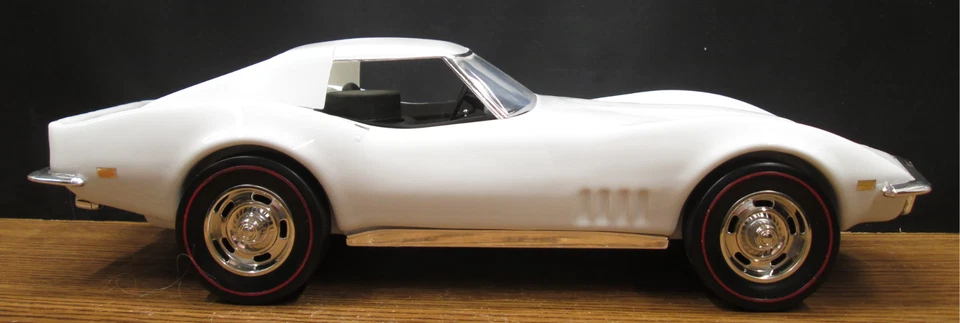 JIM BEAM White 1968 Corvette Decanter w/Box 1 of 666 Produced - Image 3 of 4