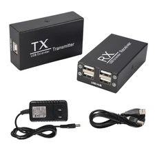 120M USB Extender 4 Port USB1.1 Hub Extender over RJ45 Ethernet USB UTP7379