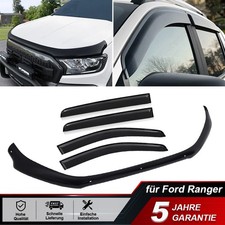 Motorhaube Deflektor Steinschlagschutz Windabweiser für Ford Ranger 2016-2022 T7