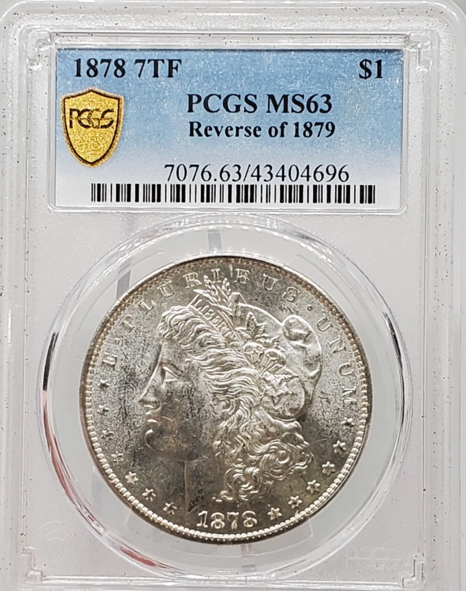 1879 Grade MS 63 Morgan US Dollars for sale | eBay