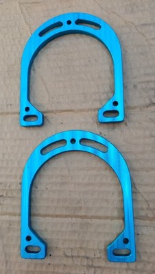 2 X CNC Brake Booster TEKTRO Bremse Vintage BLAU 