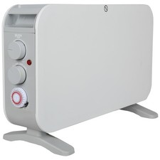 Image of 2kW Convector Heater With Timer Thermostat Bush DF2361 Good