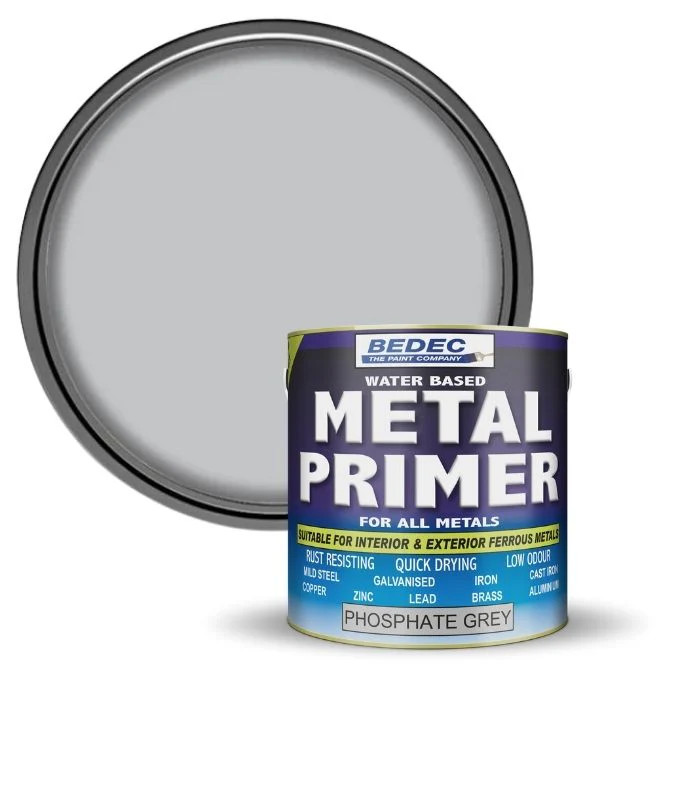 Bedec All Metals Primer Phosphate Grey 250ml