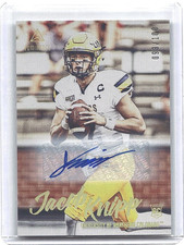 2020 Panini Luminance Gold Auto /100 Jacob Knipp #199 Auto RC Northern Colorado