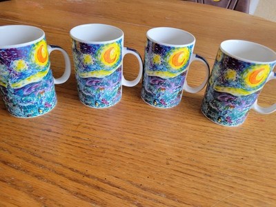 Chaleur Masters Collection Vincent Van Gogh Starry Night Coffee Mug by D Burrows