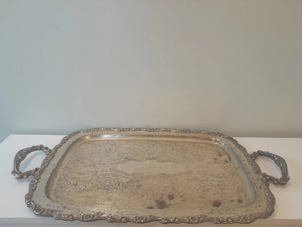 Wm. A Rogers Antique US Silver-Plated Platters & Trays for sale | eBay