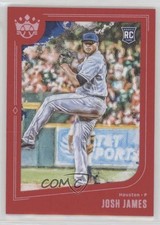 2019 Panini Diamond Kings Red Framed Josh James #63 9g4