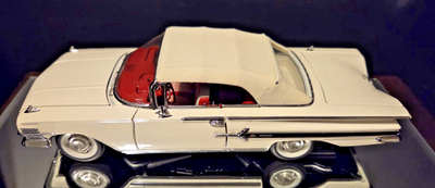 FOR REPAIR: Danbury Mint, 1960 Chevy Impala Convertible & Title, 1