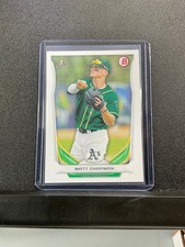 2014 Bowman Draft Matt Chapman #DP-21 Base Prospects 1st Bowman Oakland A's