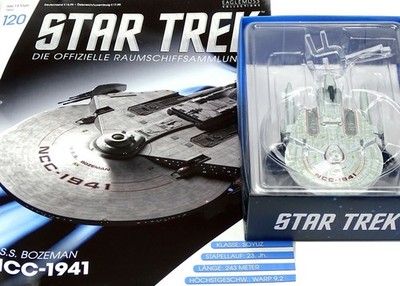 STAR TREK EAGLEMOSS RAUMSCHIFF COLLECTION USS BOZEMAN NCC-1941 AUSGABE #120