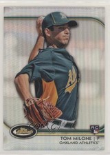 2012 Topps Finest Refractor Tommy Milone Tom Milone #6 0o6v