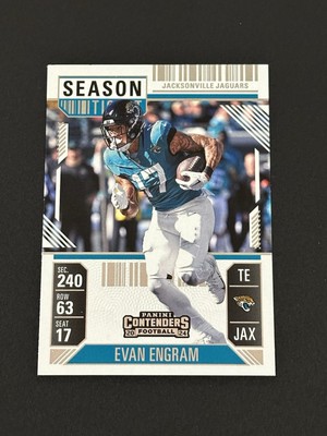 PANINI NFLカード LIMITED EVAN ENGRAM GIANTS 06/10 #LI-EE 送料無料 中古 IT1 2023 Panini Score Football EVAN ENGRAM #21 base card