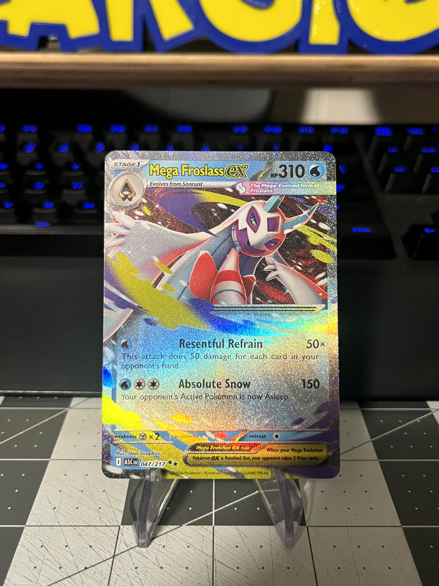 Mega Froslass EX 047/217 Double Rare - Ascended Heroes Pokemon