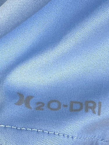 Hurley UPF 50+ H20-Dri T-Shirt Light Blue NEW Boy's Youth Size Medium - Picture 6 of 9
