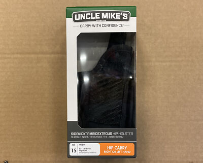 Uncle Mike's Sidekick ブラックホルスター Uncle Mike's Sidekick® Ambidextrous Hip Holster