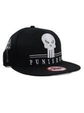 New Era The Punisher 9fifty Snapback Hat Adjustable Cap Marvel Comics Black