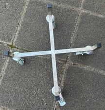 Fassroller Tonnes Chariot de Rouleau Jusqu'À 640kg pour Aggressive Médias Inox