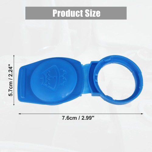 Windshield Wiper Washer Fluid Reservoir Bottle Tank Cover For Porsche Cayenne - Picture 5 of 11