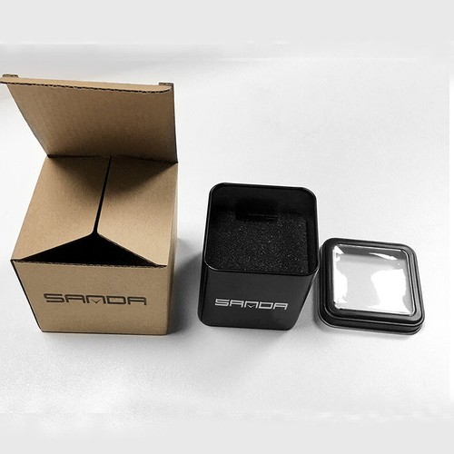 SANDA Luminous Calendar Waterproof Electronic Multifunctional Dual Display Watch - Picture 26 of 26