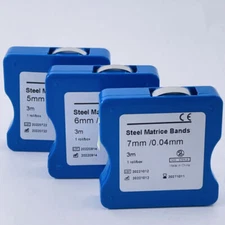 Dental Striproll Stainless Steel Matrix/Matrice Bands Teeth Restoration 1 Roll