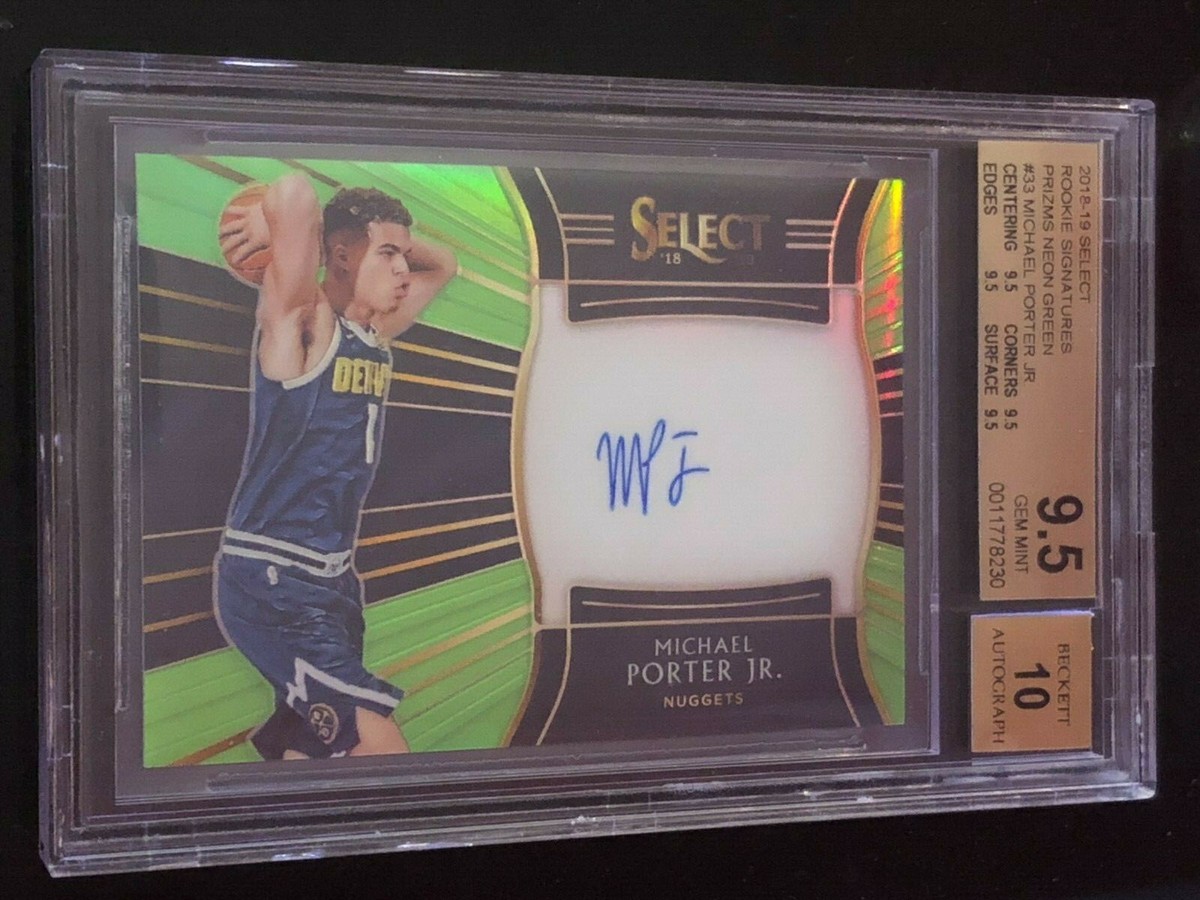 【限定49枚!!】Michael Porter Jr. RC 直筆サイン 限定49枚!!】Michael Porter Jr. RC 直筆サイン
