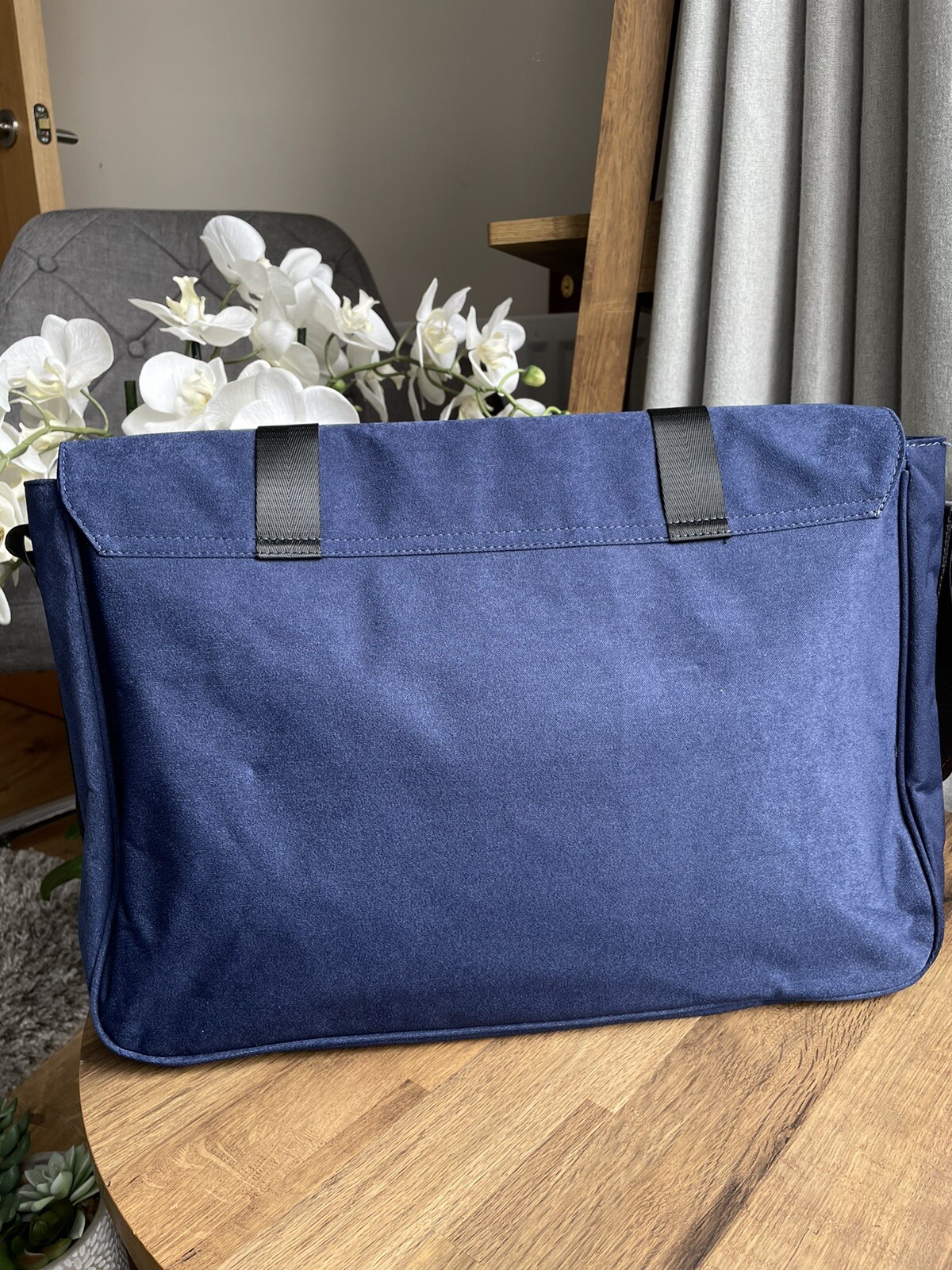 Moschino Fragrances Blue Weekend Travel Gym Satchel Work Shoulder 