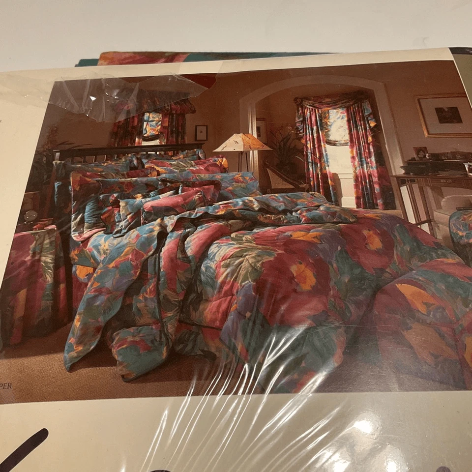 91 pares de sábanas planas vintage. NUEVO CON ETIQUETAS, NUEVO SIN ETIQUETAS. Uno abierto, uno todavía en paquete original Foto 4 de 4