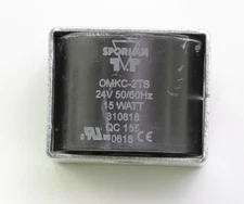 SPORLAN 310818 24 volt 15 watt Solenoid Coil OMKC-2TS