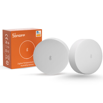 2PCS SONOFF SNZB-02P Zigbee Temperature Humidity Sensor Smart Home Monitor