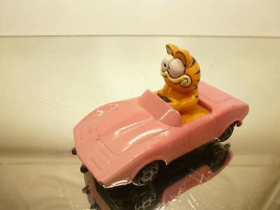 ESCI GR01 GARFIELD CORVETTE WARNER BROS 1984 GREMLINS - PINK L8.5cm - GOOD - 94