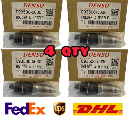 23600-69105 GENUINE DENSO JAPAN FUEL INJECTORS WITH NOZZLE (4) 1KZ-T 23600-69165