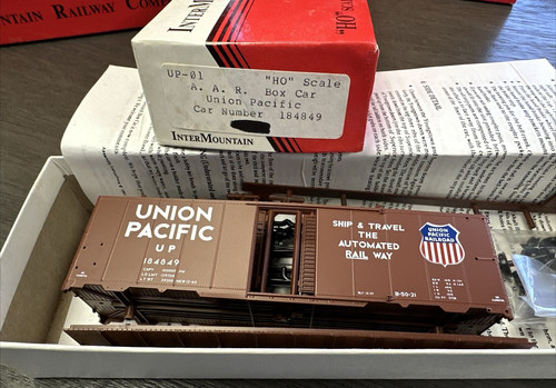 Kit Intermountain Railway HO #UP-01 AAR 40' vagón de carga - Union Pacific #184849 nuevo en stock | Zustand: New