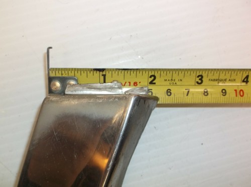 1954 55 1956 Buick 2 door LH front of quarter molding trim #1 - Bild 5 von 7