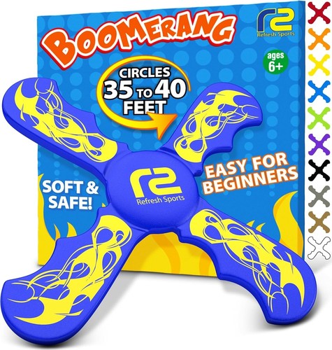 Fun Boomerang - Easter Basket Stuffers for Kids - Soft & Easy to Use - Easter Gi