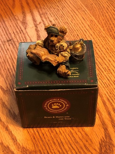 Boyds Bears - The Bearstone Collection: # 2430 Willie als Noahs Sohn - Tough Job!