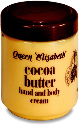 Queen Elizabeth Kakaobutter | Beruhigt und macht Hand- und Körpercreme Glas 500ml