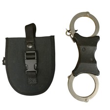 Hiatts Handcuffs Speedcuffs Cuffs Nylon Pouch Belt Loop Key Rigid Grade A Patrol