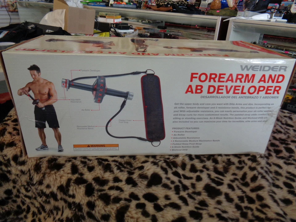  Weider Forearm and Abb Developer NUEVO Caja Sellada Foto 2 de 2