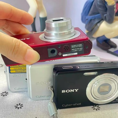 Sony Cyber-shot DSC-W180 10.1MP CCD Vintage Digitalkamera - 90% Neu - Rot - Bild 3 von 3